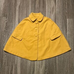 Mustard yellow cape